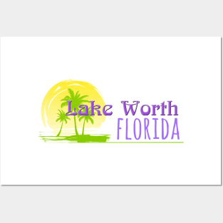 Life's a Beach: Lake Worth, Florida Posters and Art